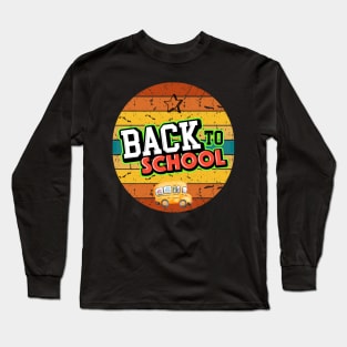 Back To School Children Gift For Students Unique Design Theme Evergreen Long Sleeve T-Shirt